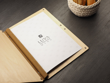 Logo trade promotional merchandise picture of: Menu cover 1665121