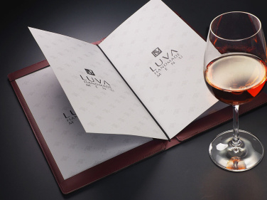 Logo trade promotional merchandise photo of: Menu cover Fine Dining Pro 1633094