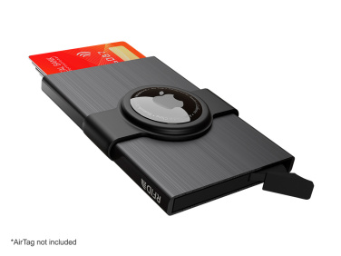 Logo trade promotional items picture of: RFID credit card case with holder for AirTag 2163155