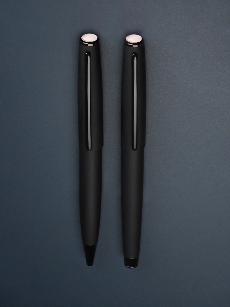 Logotrade corporate gift image of: Opal stone Pen set 1286036