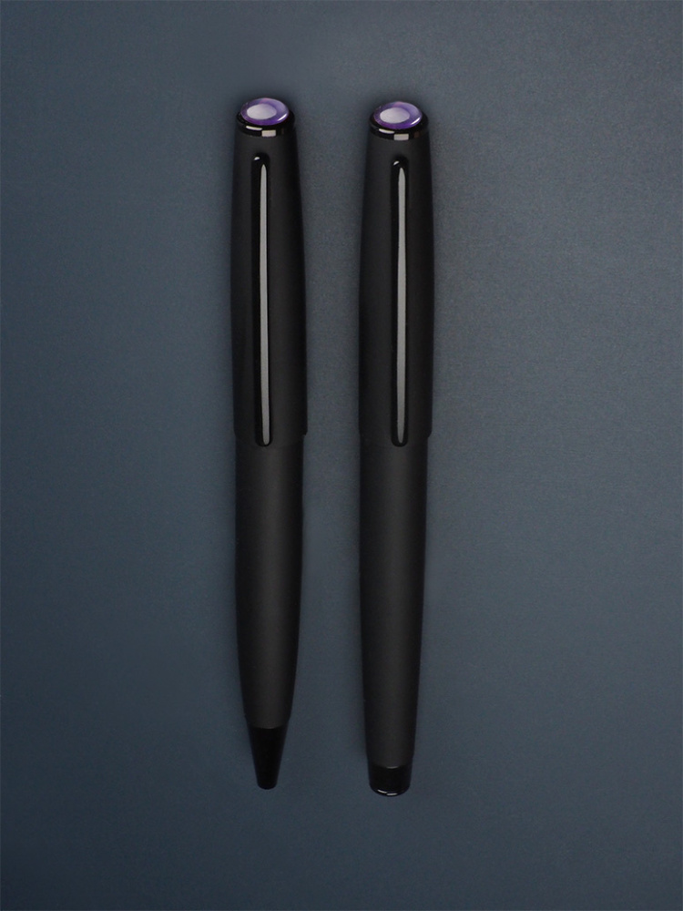 Logotrade promotional merchandise photo of: Amethyst Pen set  1288036