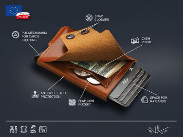 Logo trade promotional gifts picture of: RFID wallet 545141