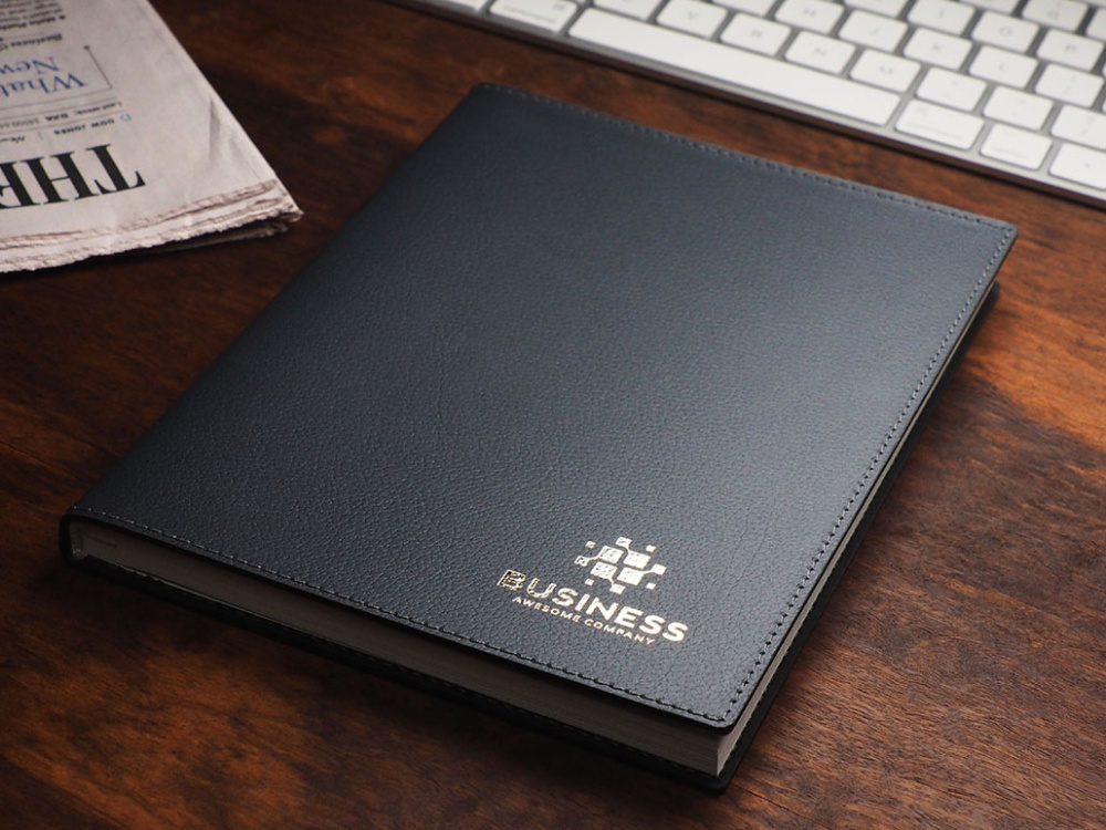 Logo trade business gift photo of: Notebook  1945319