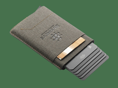 Logo trade advertising products image of: RFID wallet 593321