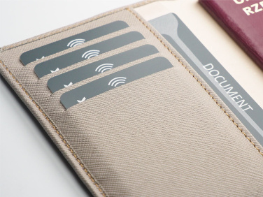 Logotrade promotional item picture of: RFID passport case 1301113