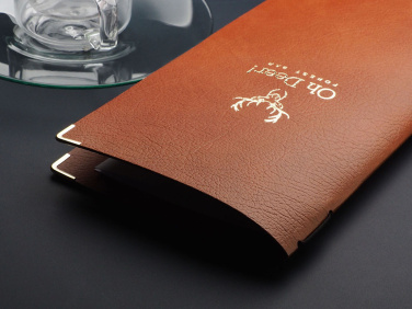 Logo trade promotional merchandise image of: Menu cover Ambiente 1947318