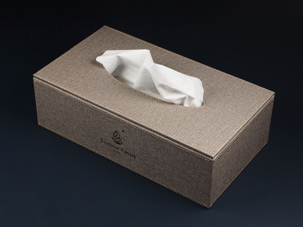 Logo trade promotional items image of: Tissue box 992321