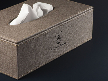 Logo trade advertising product photo of: Tissue box 992321