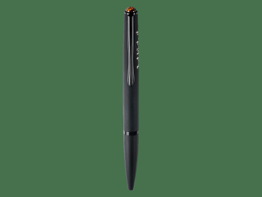 Logo trade promotional giveaways image of: Ball pen with AMBER stone 2070036