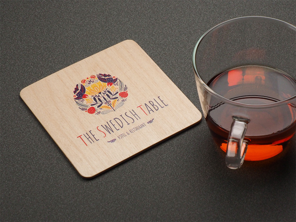 Logotrade corporate gifts photo of: Coaster 1857121