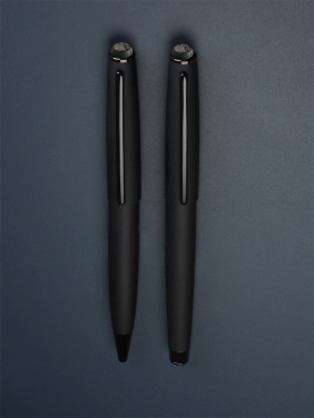 Logo trade business gift photo of: Pen set with coal 2094036