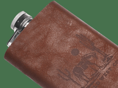 Logo trade advertising products picture of: Hip flask 426325