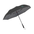 Reverse Umbrella 23 inch, black/grey