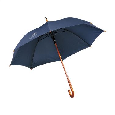 Logo trade promotional giveaways image of: FirstClass RCS RPET umbrella 23 inch