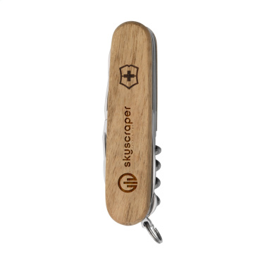 Logo trade promotional gift photo of: Victorinox Huntsman Wood pocket knife