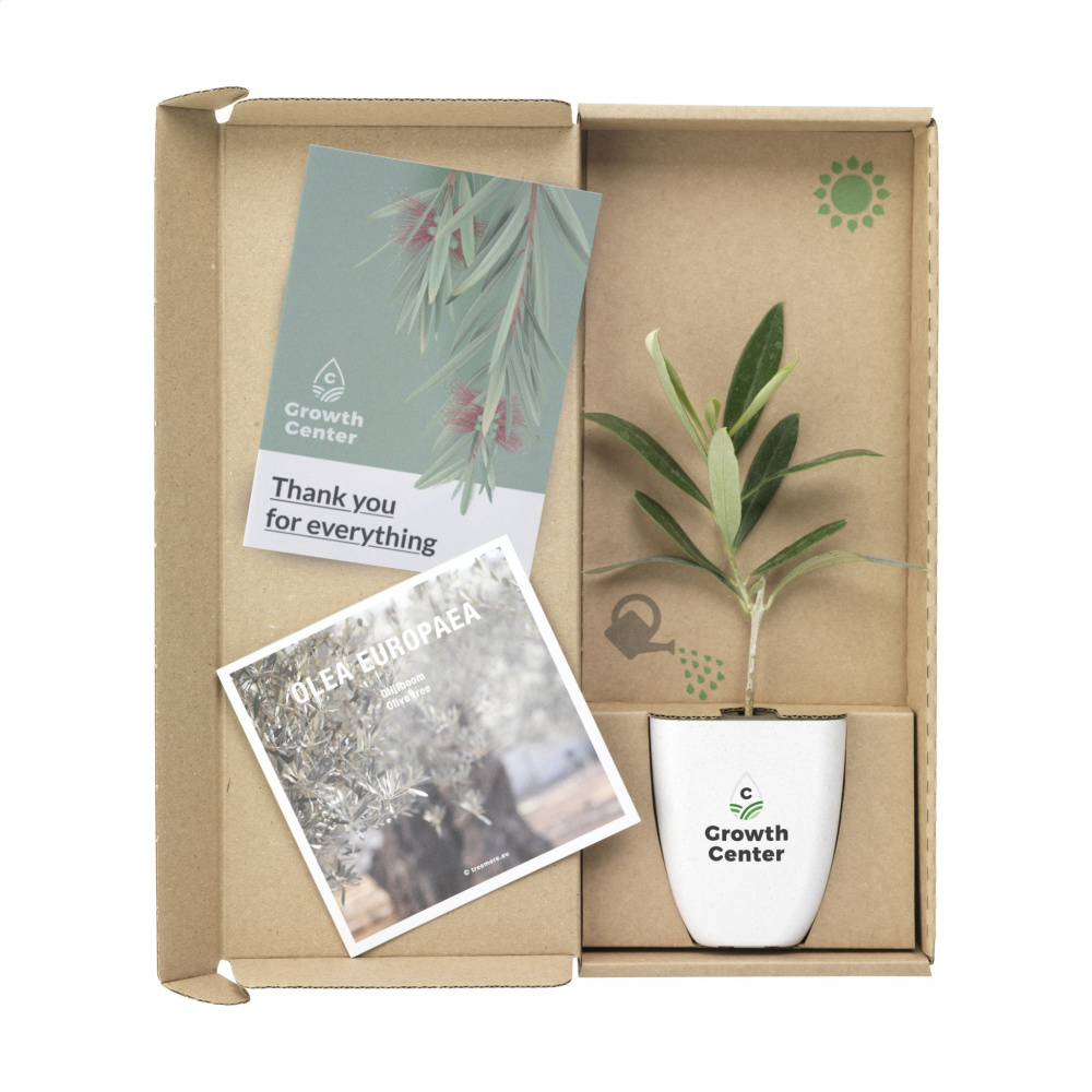 Logo trade promotional products image of: Treemore Letterbox Trees Olive