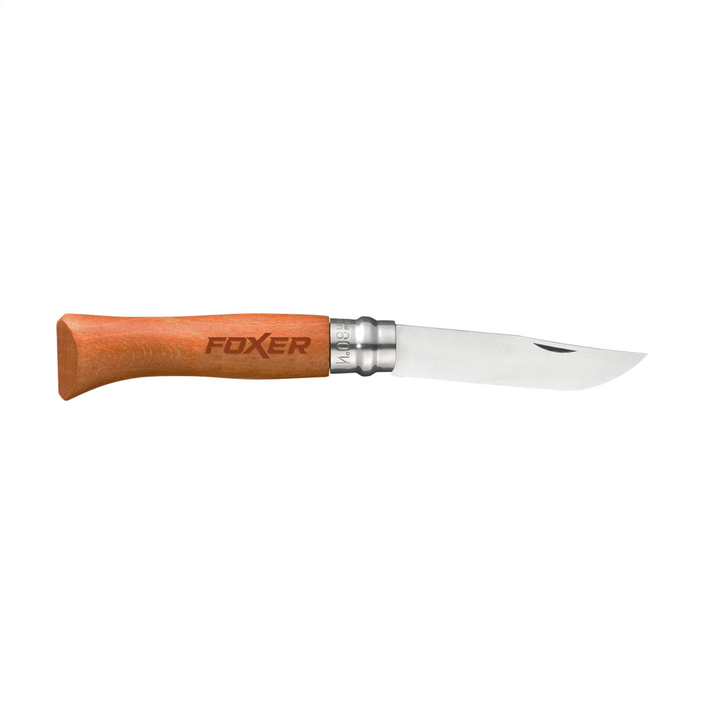 Logo trade promotional merchandise image of: Opinel No 08 Carbon pocket knife