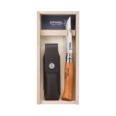 Logo trade corporate gifts picture of: Opinel No 08 Carbon pocket knife