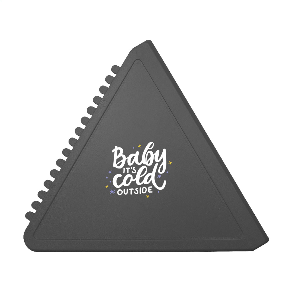 Logo trade promotional merchandise picture of: Ice Scraper Triangle