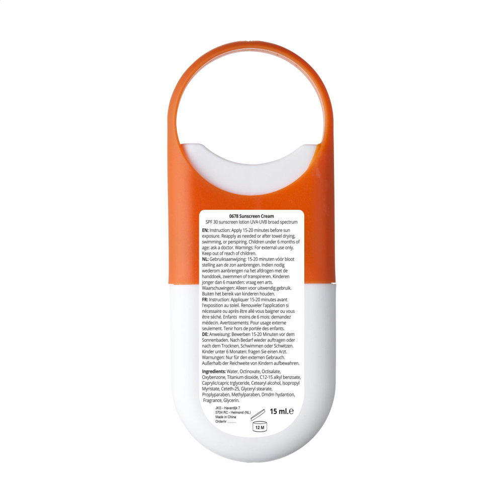 Logo trade promotional merchandise photo of: Sunscreen Spray HookUp factor 30