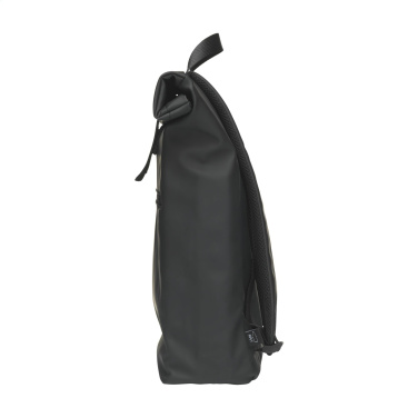 Logo trade corporate gifts image of: Lennon Roll-Top Recycled Backpack