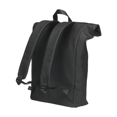 Logotrade business gift image of: Lennon Roll-Top Recycled Backpack