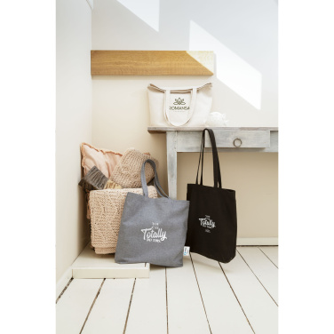 Logo trade promotional product photo of: Wolkat Rabat Recycled Textile Shopper