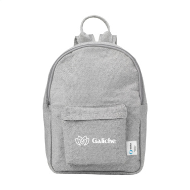 Logo trade promotional items image of: Wolkat Agadir Recycled Textile Backpack