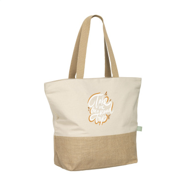 Logo trade corporate gifts picture of: Cancun Beachbag Organic Cotton (320 g/m²)