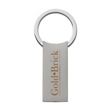 Logotrade business gift image of: StraightKey key ring