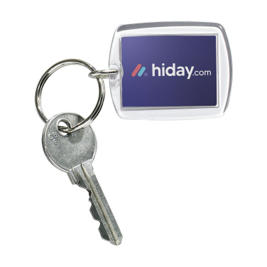 Logo trade promotional items image of: Club keyring