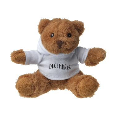 Logotrade corporate gift picture of: HoodedBear bear cuddle toy