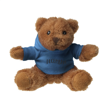 Logo trade corporate gifts picture of: HoodedBear bear cuddle toy