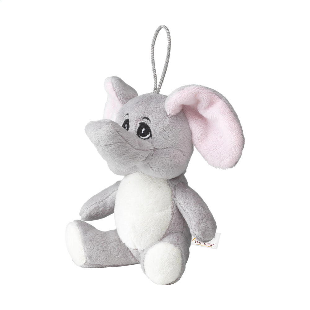 Logo trade promotional merchandise photo of: Animal Friend Elephant cuddle toy