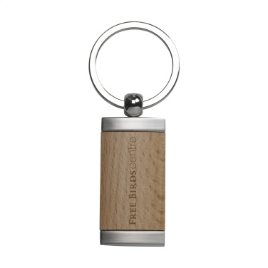 Logo trade promotional products image of: Midway keyring