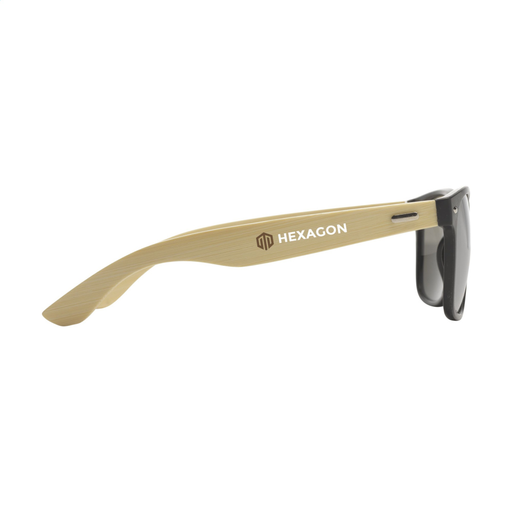 Logo trade promotional merchandise picture of: Malibu Eco-Mix sunglasses