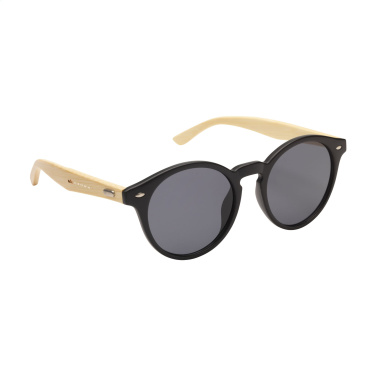 Logo trade corporate gifts picture of: Laguna Bamboo sunglasses