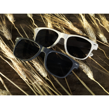 Logo trade promotional giveaways image of: Malibu Eco Wheatstraw sunglasses