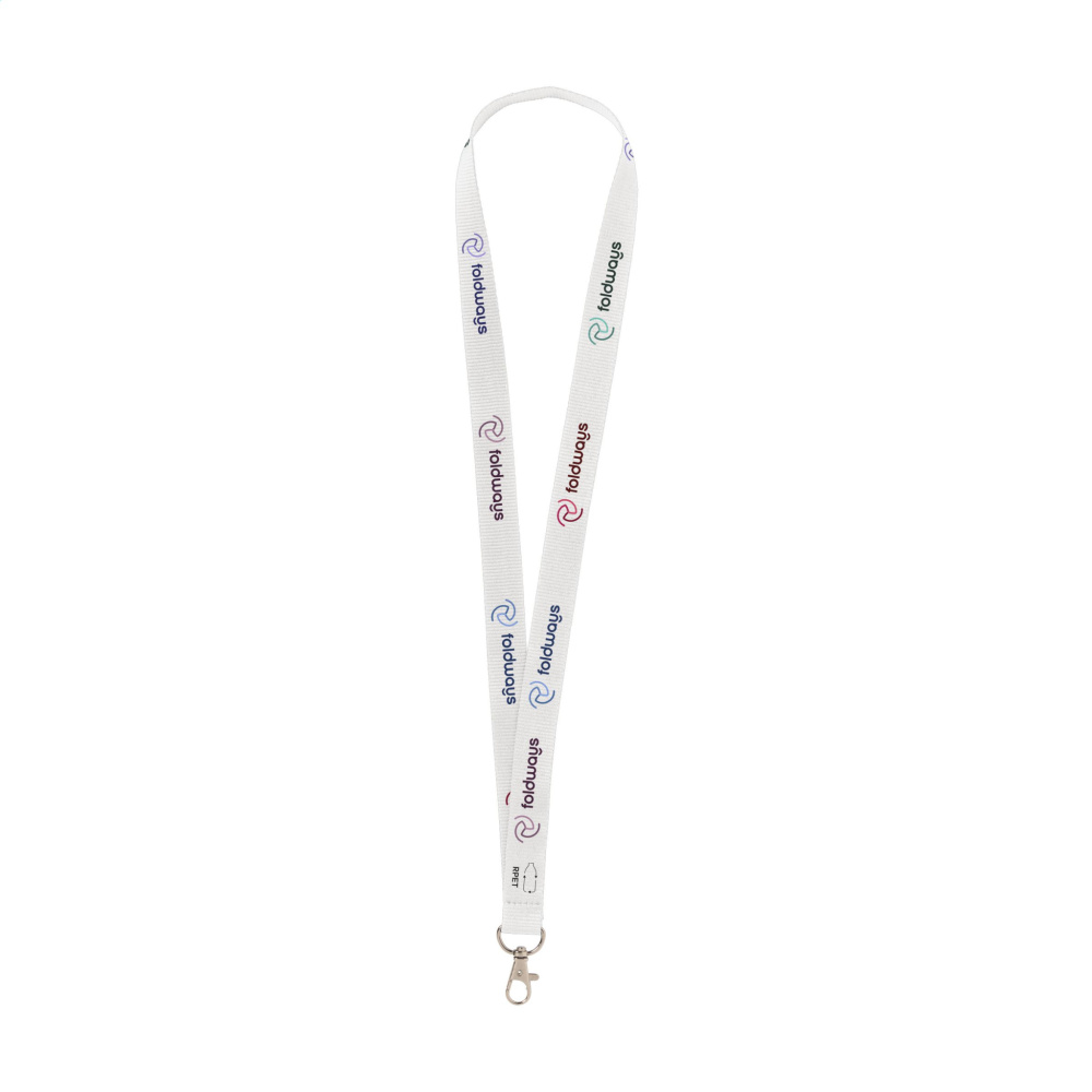 Logotrade promotional merchandise photo of: Lanyard Sublimation RPET 2 cm keycord