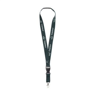 Logotrade promotional item image of: Lanyard Promo Complete Sublimation RPET 2 cm keycord