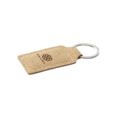 Logo trade promotional giveaways image of: Cork Key Ring