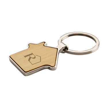 Logotrade promotional items photo of: Casa bamboo keyring