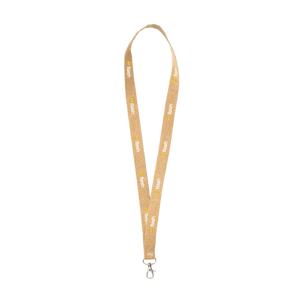 Logo trade promotional items picture of: Lanyard Cork 2 cm keycord