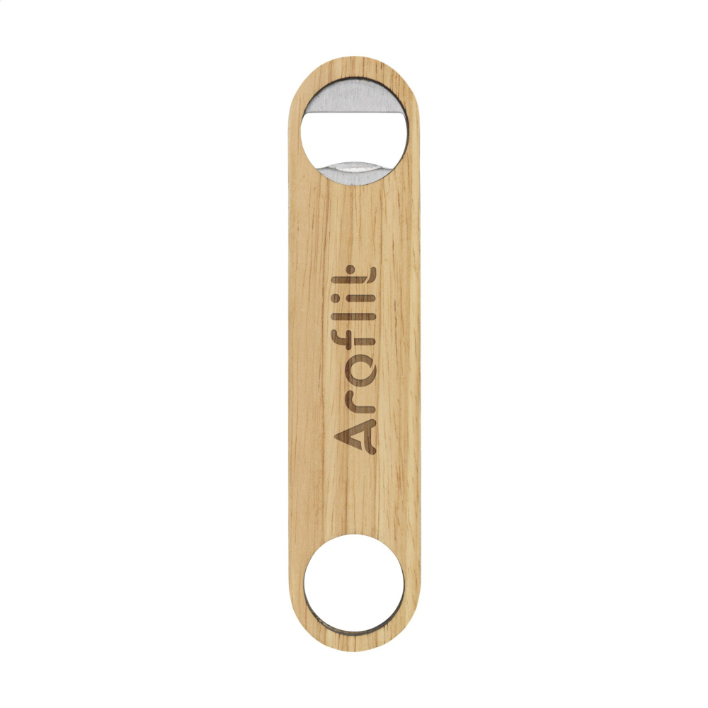 Logo trade promotional gifts picture of: Abri Bamboo Opener