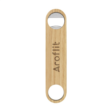 Logo trade promotional items image of: Abri Bamboo Opener