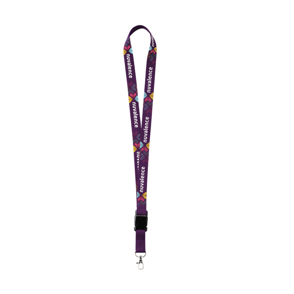 Logo trade promotional item photo of: Lanyard Sublimation Buckle keycord 20 mm