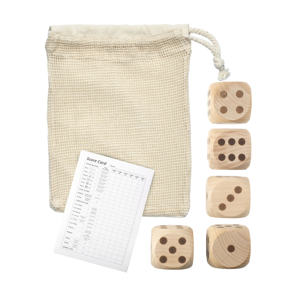 Logotrade promotional item picture of: Outdoor Dice Game