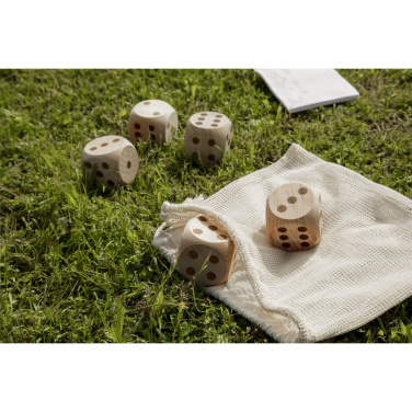 Logo trade promotional giveaways image of: Outdoor Dice Game