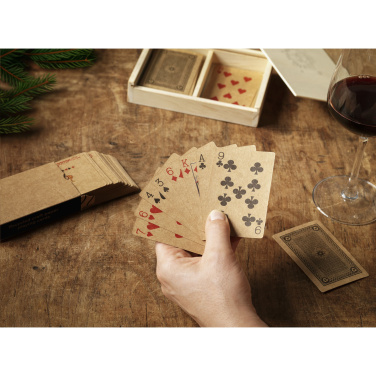 Logo trade business gift photo of: Recycled Playing Cards Double X-Mas