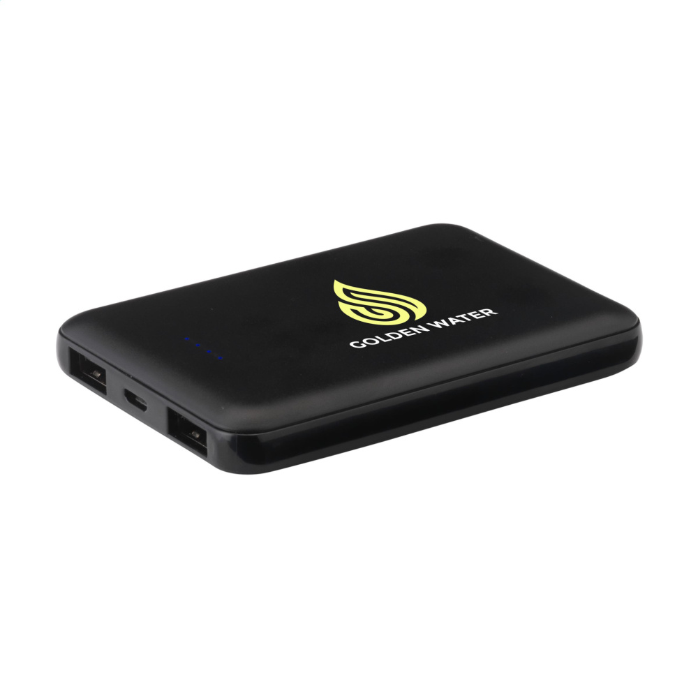 Logotrade promotional product picture of: PocketPower 5000 RCS Recycled Powerbank